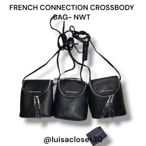 FRENCH CONNECTION Black Crossbody Bag- NWT (1 ITEM PER TRANSACTION)